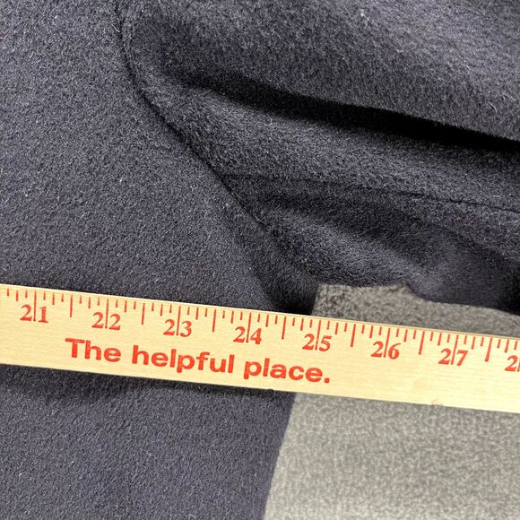 METROPOLITAN VIEW‎ Coat Mens Large Navy Blue - Picture 11 of 16